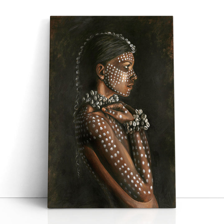 Tribal Woman - Canvas Print Wall Art