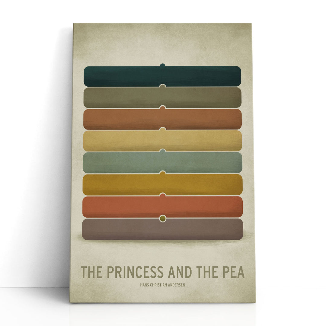 Princess Pea - Canvas Print Wall Art