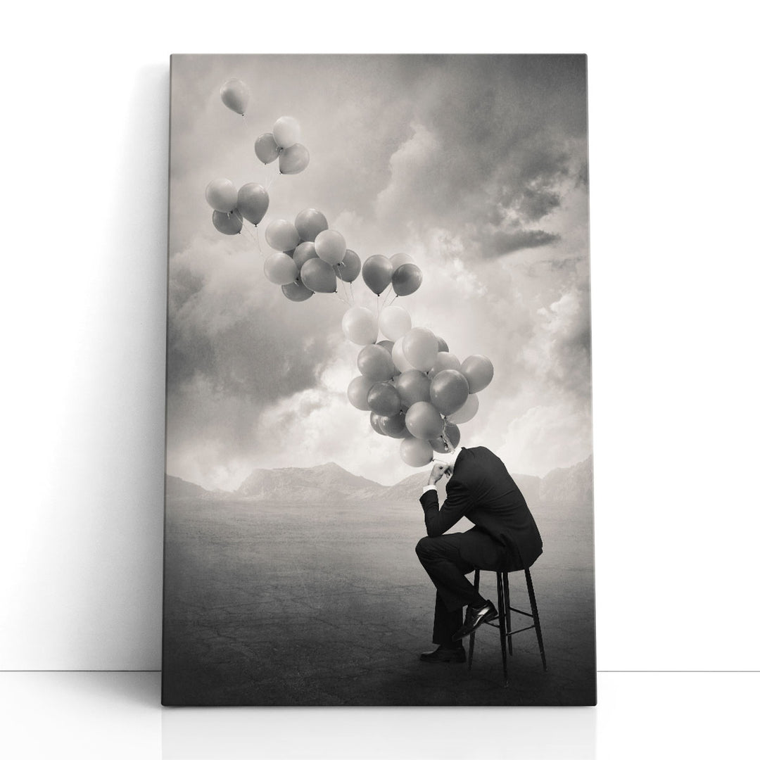 Think - Canvas Print Wall Art