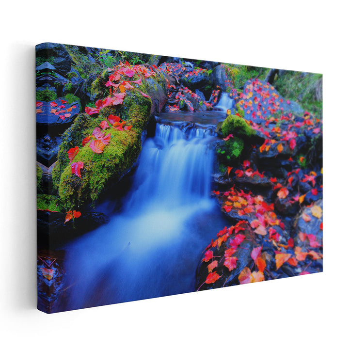 Genko Waterfall at Taroko National Park, Taiwan - Canvas Print Wall Art