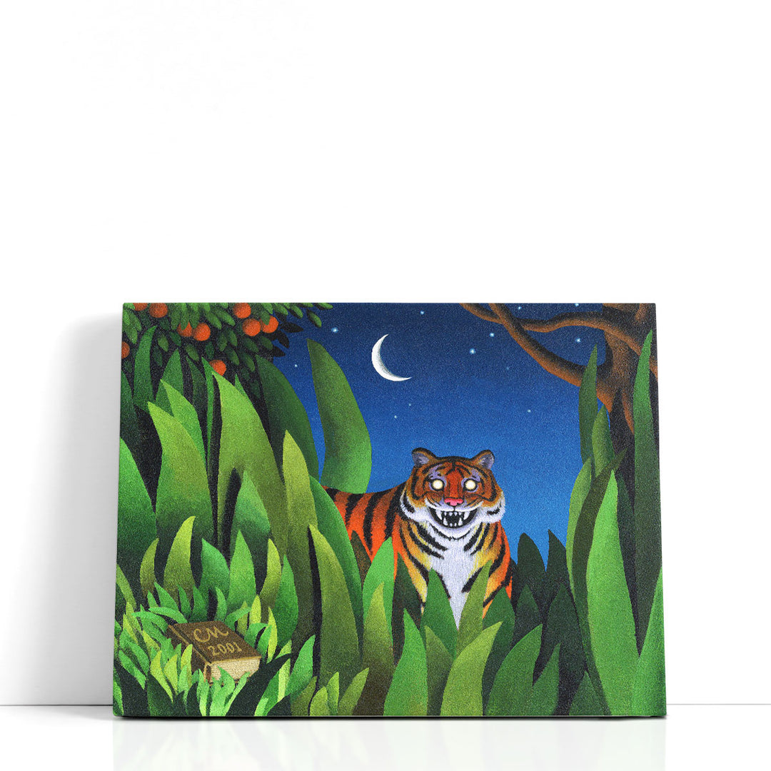 Tiger Tyger - Canvas Print Wall Art