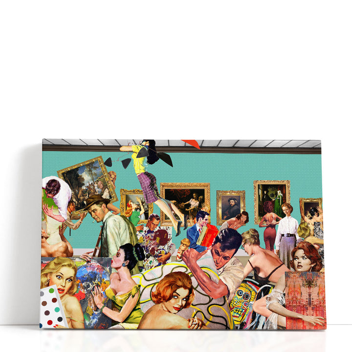Art Lovers - Canvas Print Wall Art