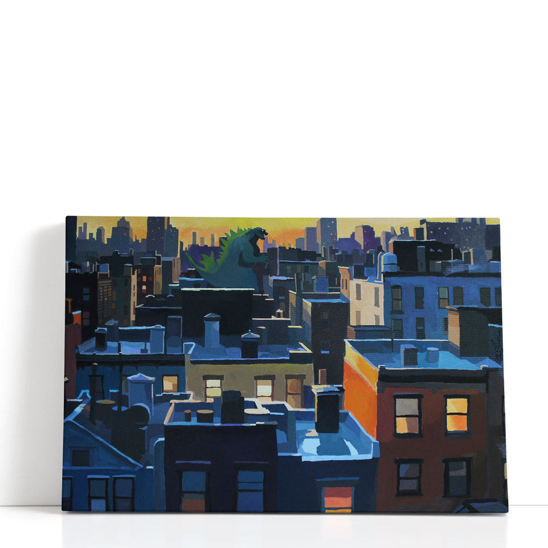 The Tourist - Canvas Print Wall Art