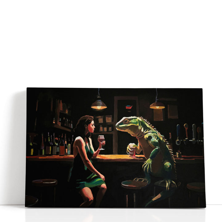 He Was Cuter Online - Canvas Print Wall Art