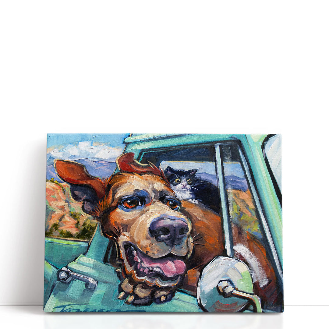 Love Travels - Canvas Print Wall Art
