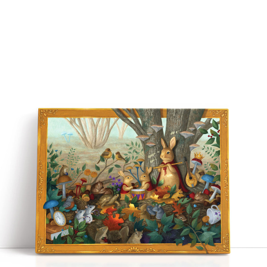 Her Majesty In The Afternoon- Canvas Print Wall Art
