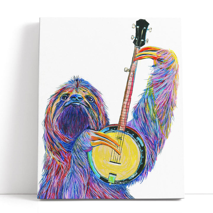 Slow Banjo - Canvas Print Wall Art