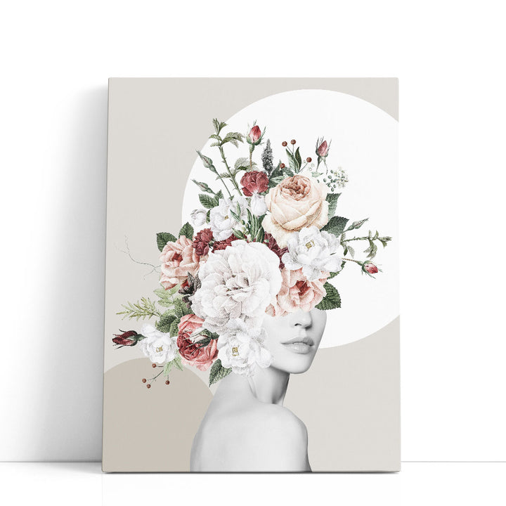 Flower Hat I - Canvas Print Wall Art
