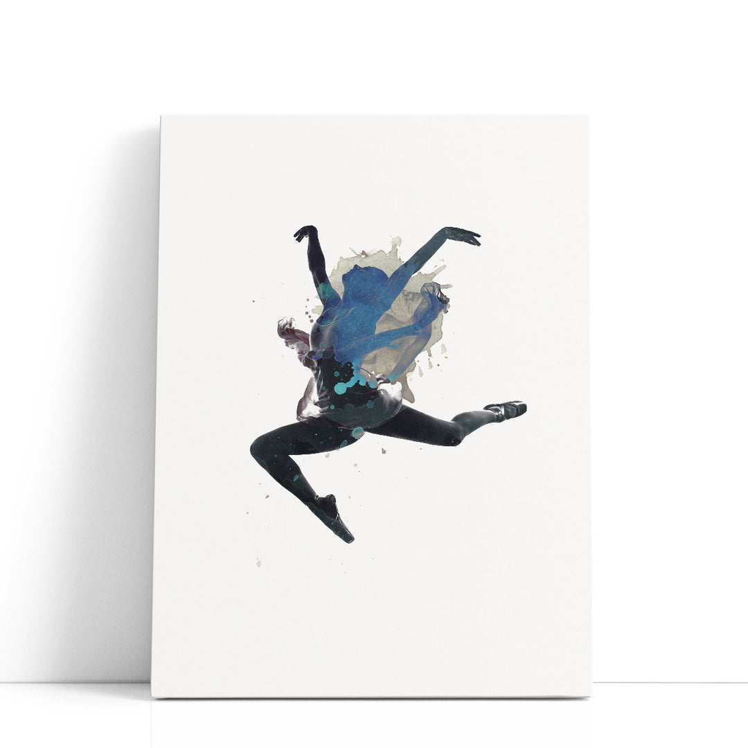 Ballerina Floating - Canvas Print Wall Art
