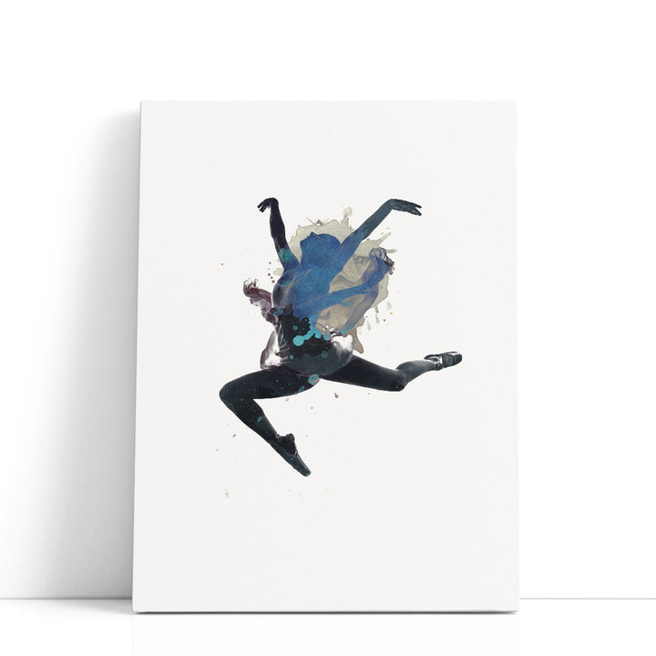 Ballerina Floating - Canvas Print Wall Art