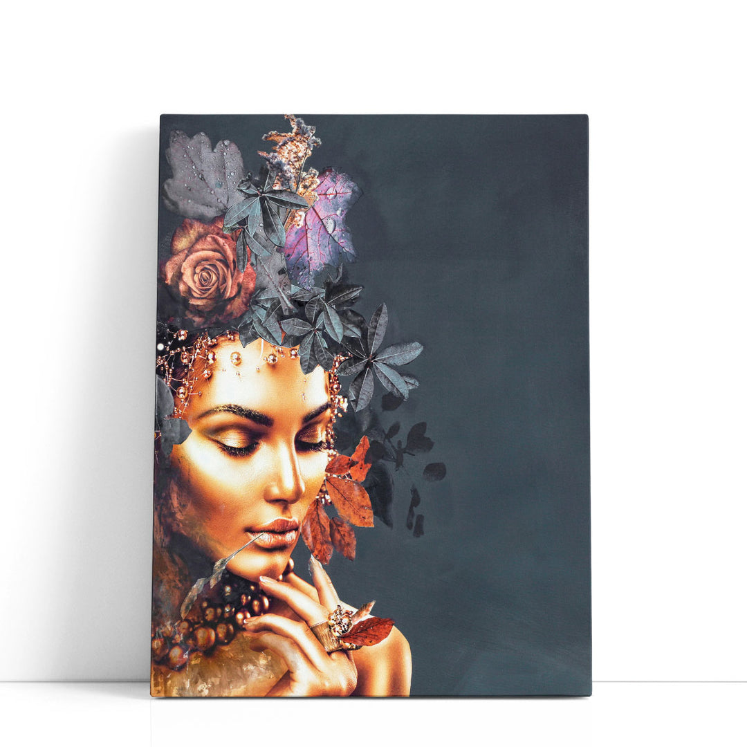 Gold Couture 1 - Canvas Print Wall Art