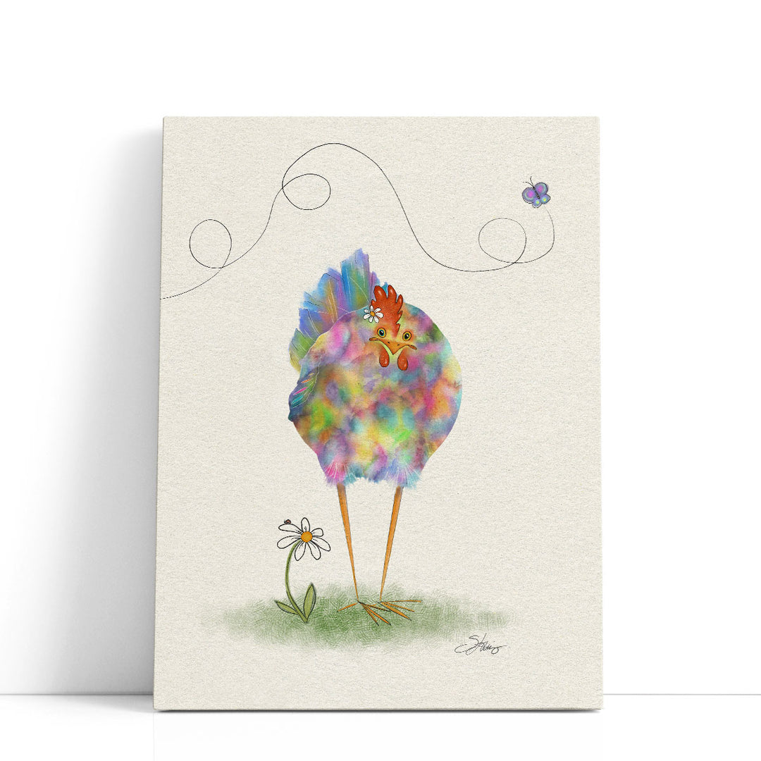 Fantasia Hen - Canvas Print Wall Art