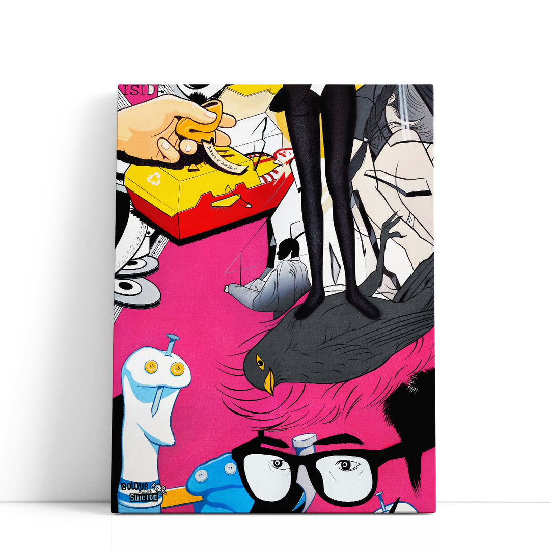 She's Got the Look - Canvas Print Wall Art