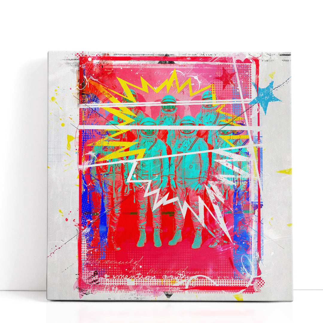 Astronauts - Canvas Print Wall Art