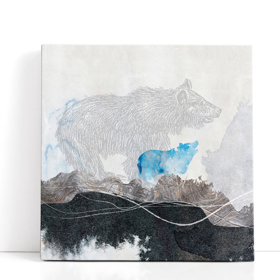 Bear 1 - Canvas Print Wall Art