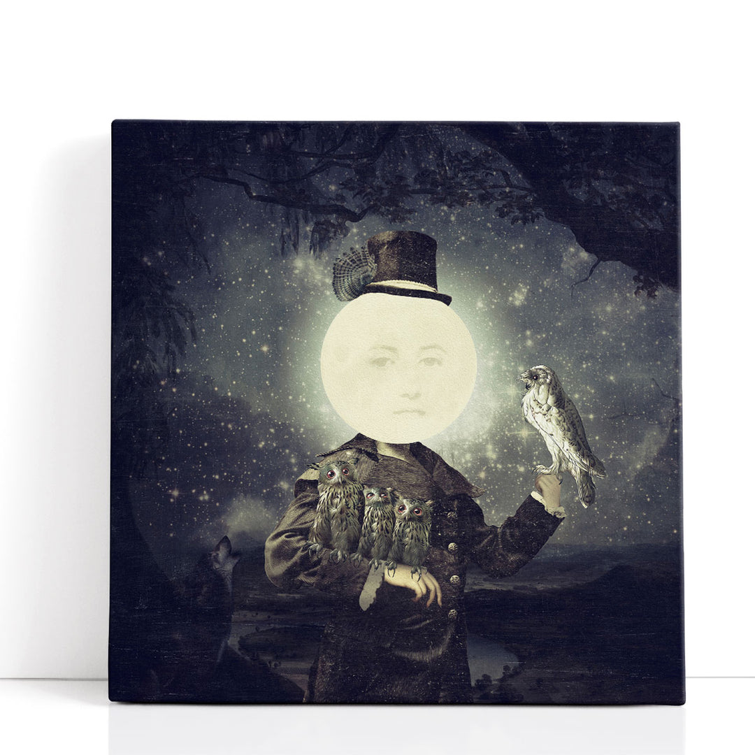 Full Moon - Canvas Print Wall Art