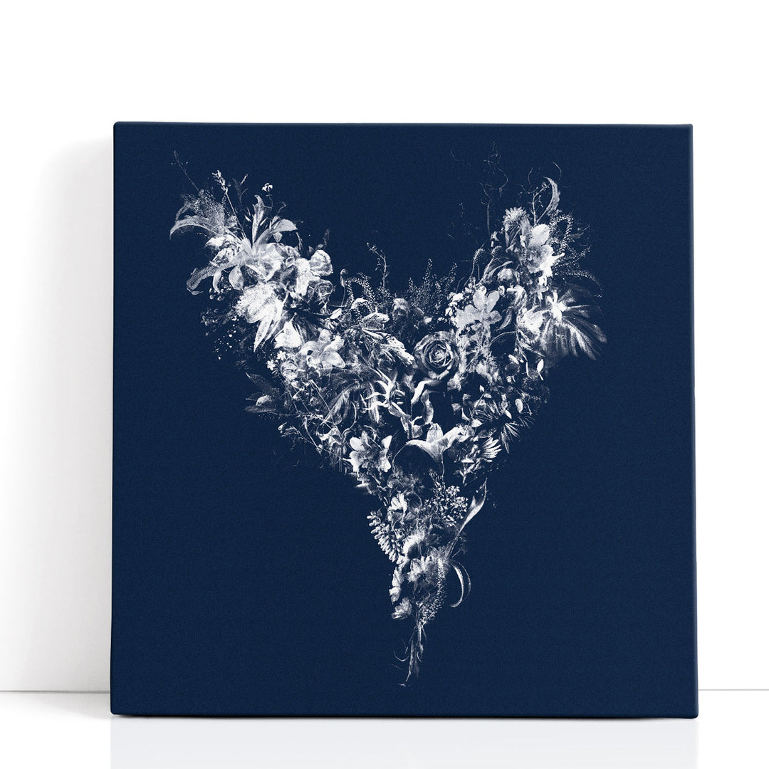 Heart Silhouette - Canvas Print Wall Art