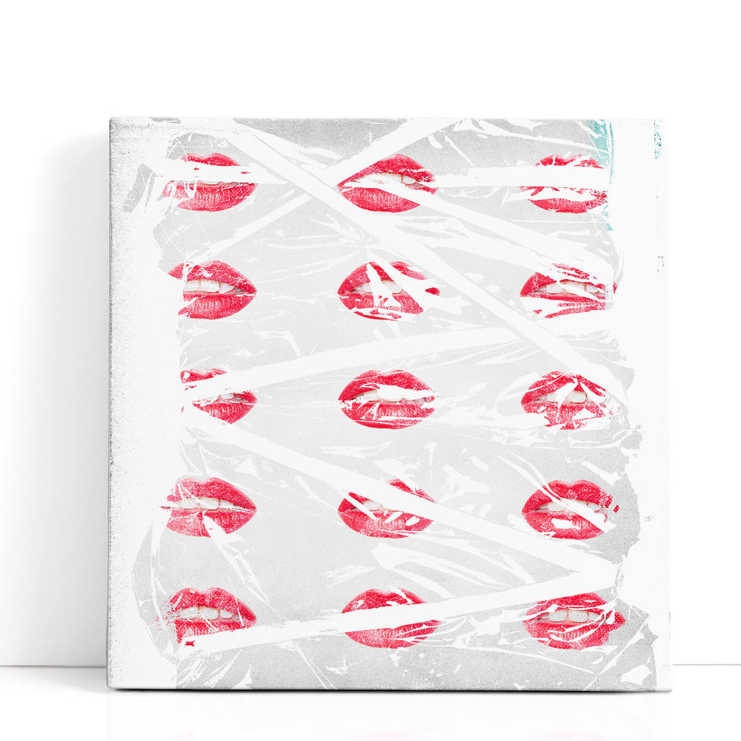 Lips Teis Albers - Canvas Print Wall Art