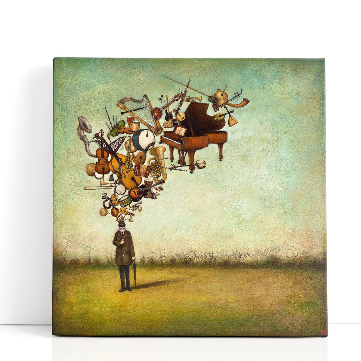 Music | Rhythmic Expressions and Iconic Sounds Art Print – Framed