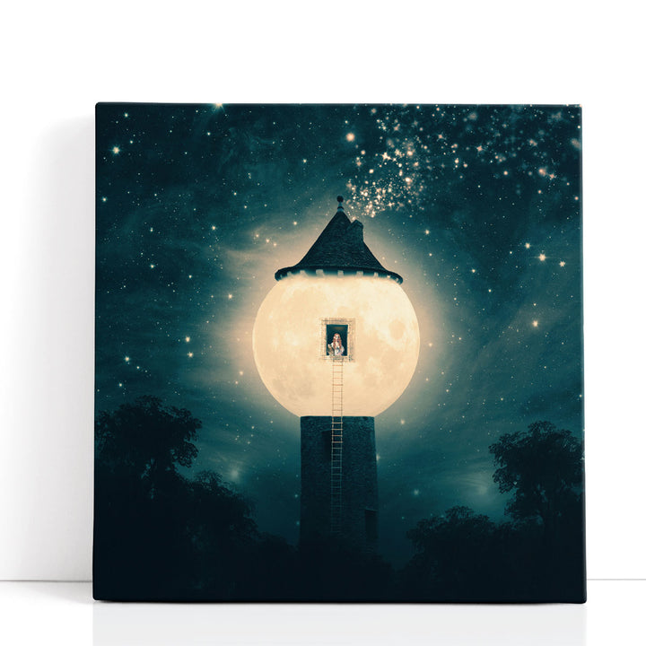 The Moon Tower - Canvas Print Wall Art
