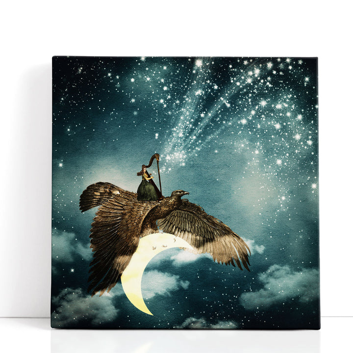 The Night Goddess - Canvas Print Wall Art