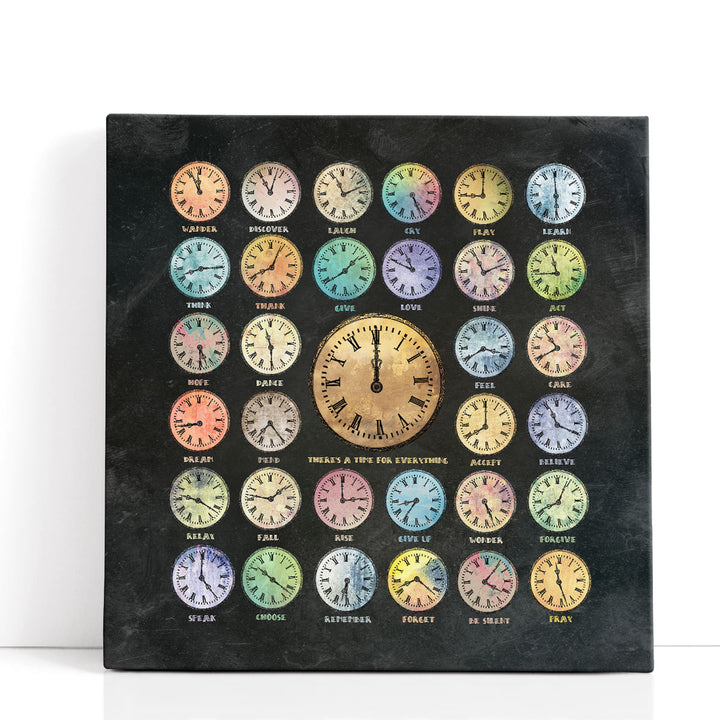 There is a Time for Everything - Canvas Print Wall Art