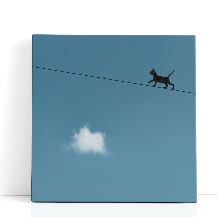 Walk The Line - Canvas Print Wall Art