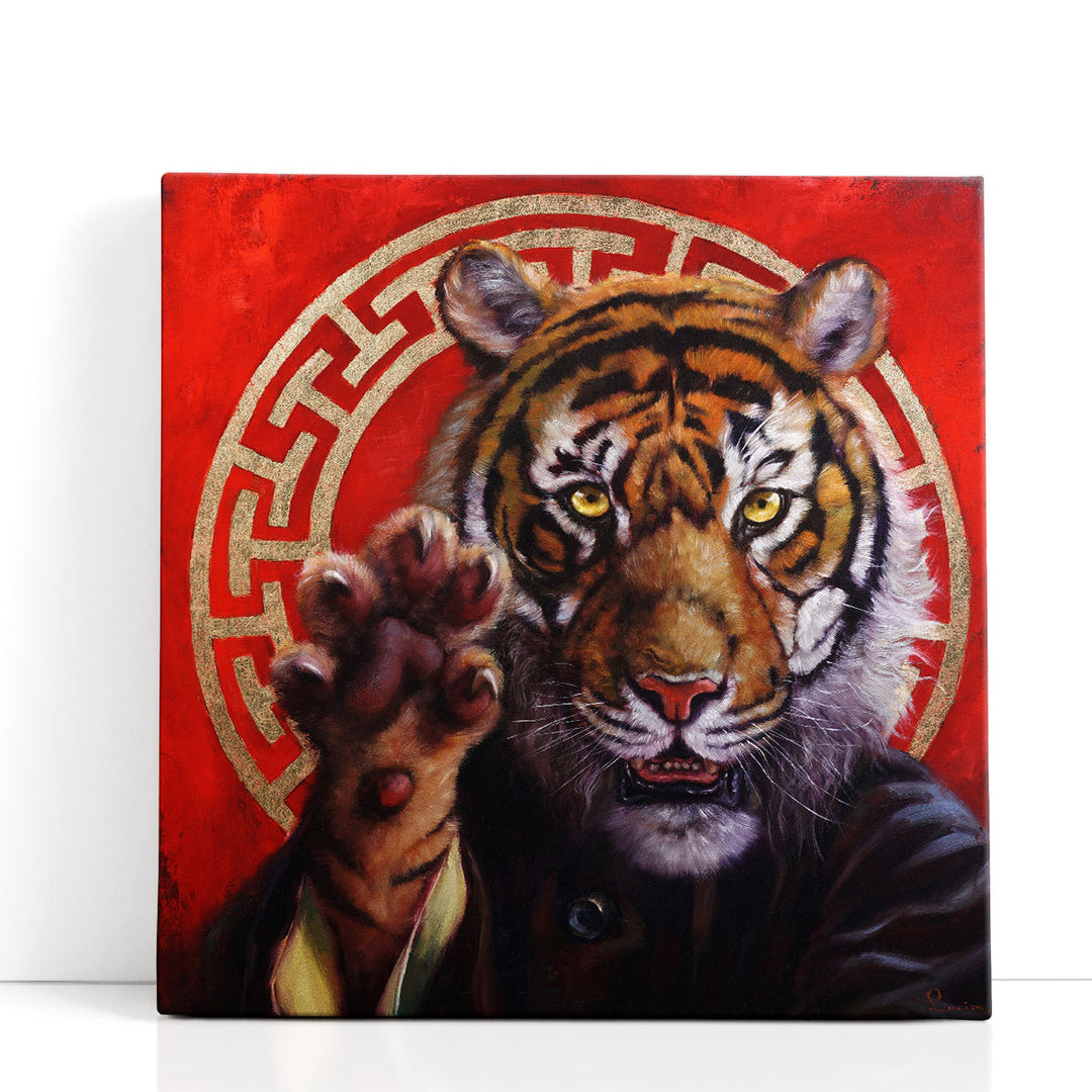 Legend of Tiger Claw - Canvas Print Wall Art