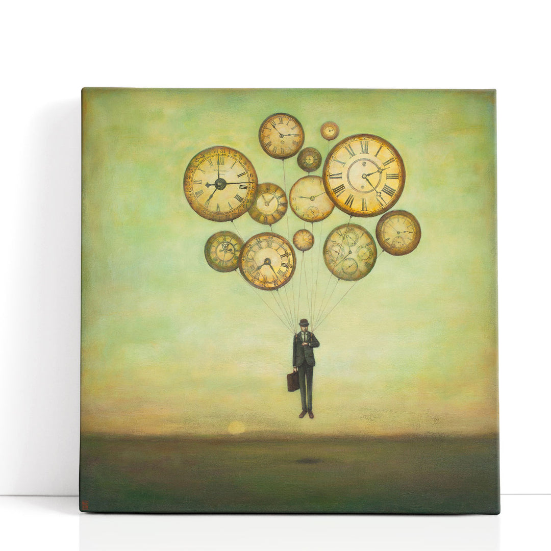 Waiting For Time To Fly - Canvas Print Wall Art
