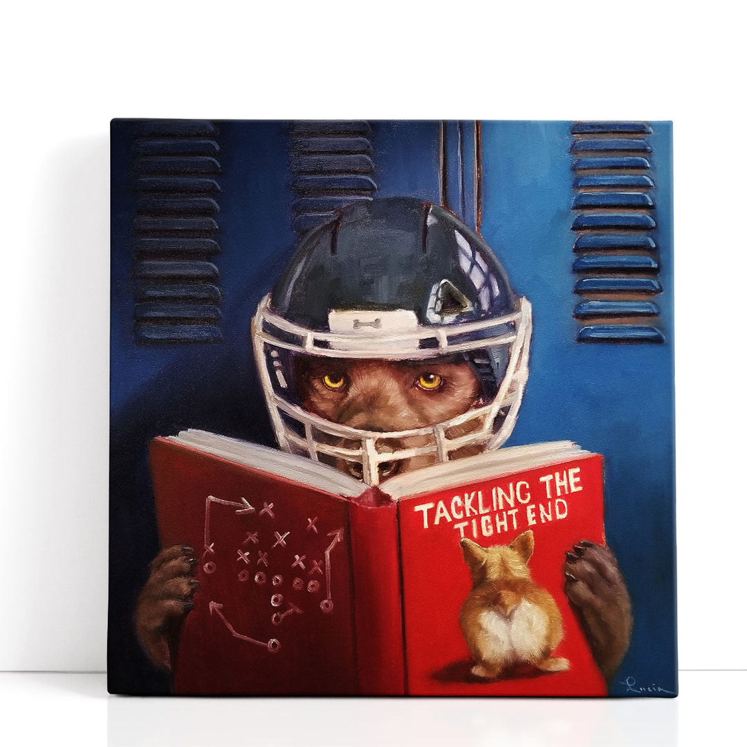 Game Plan No. 2 - Canvas Print Wall Art