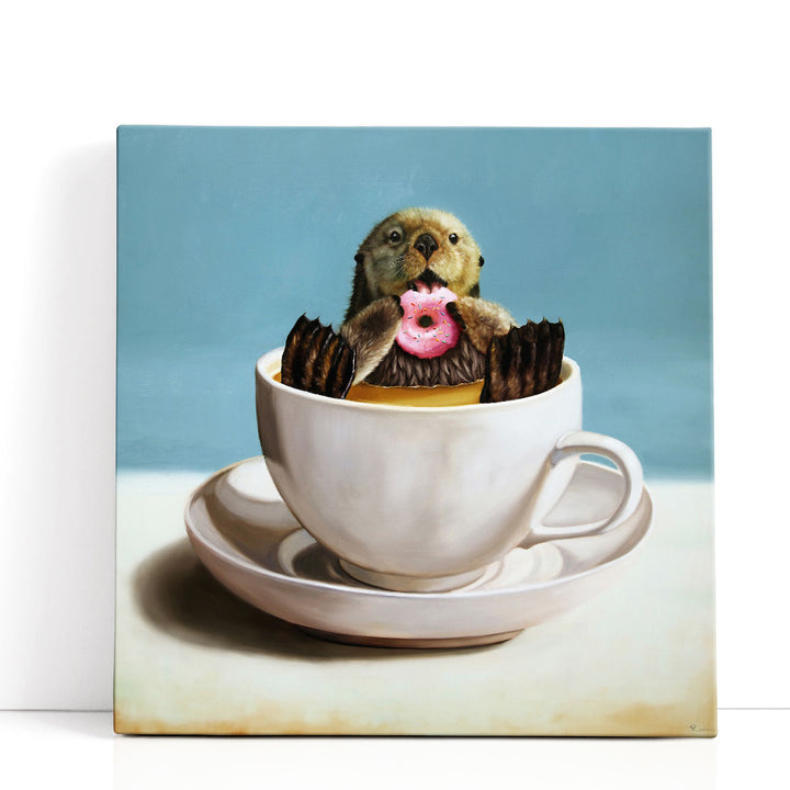 Otterly Delicious - Canvas Print Wall Art