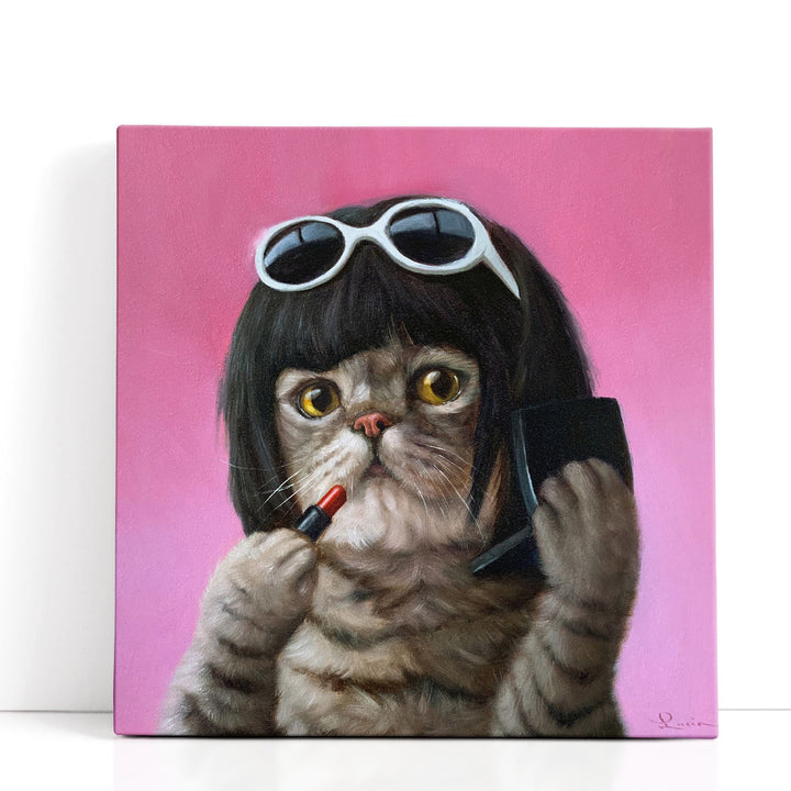 Bob Cat - Canvas Print Wall Art