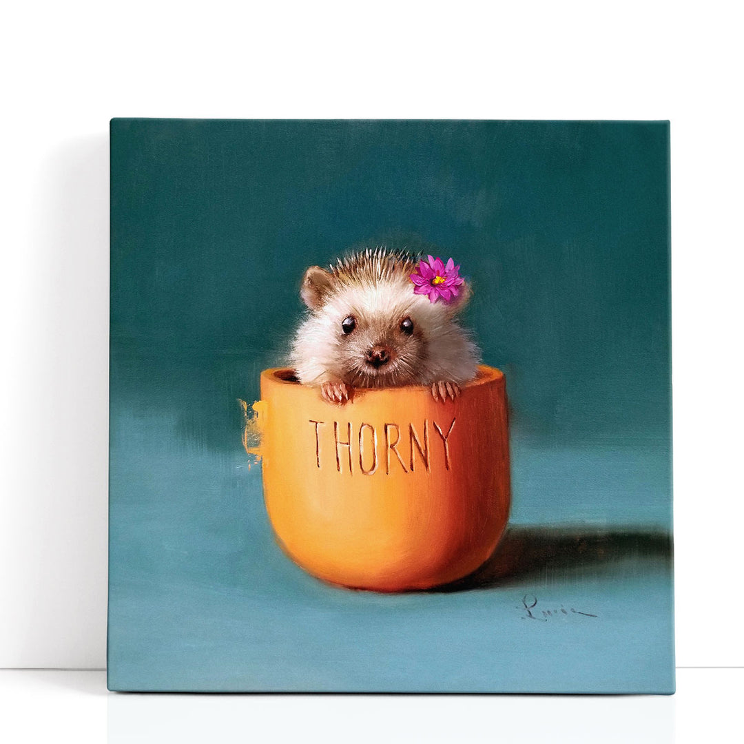 Cactus Flower - Canvas Print Wall Art