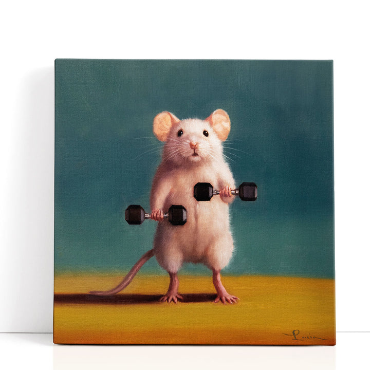 Gym Rat Biceps - Canvas Print Wall Art