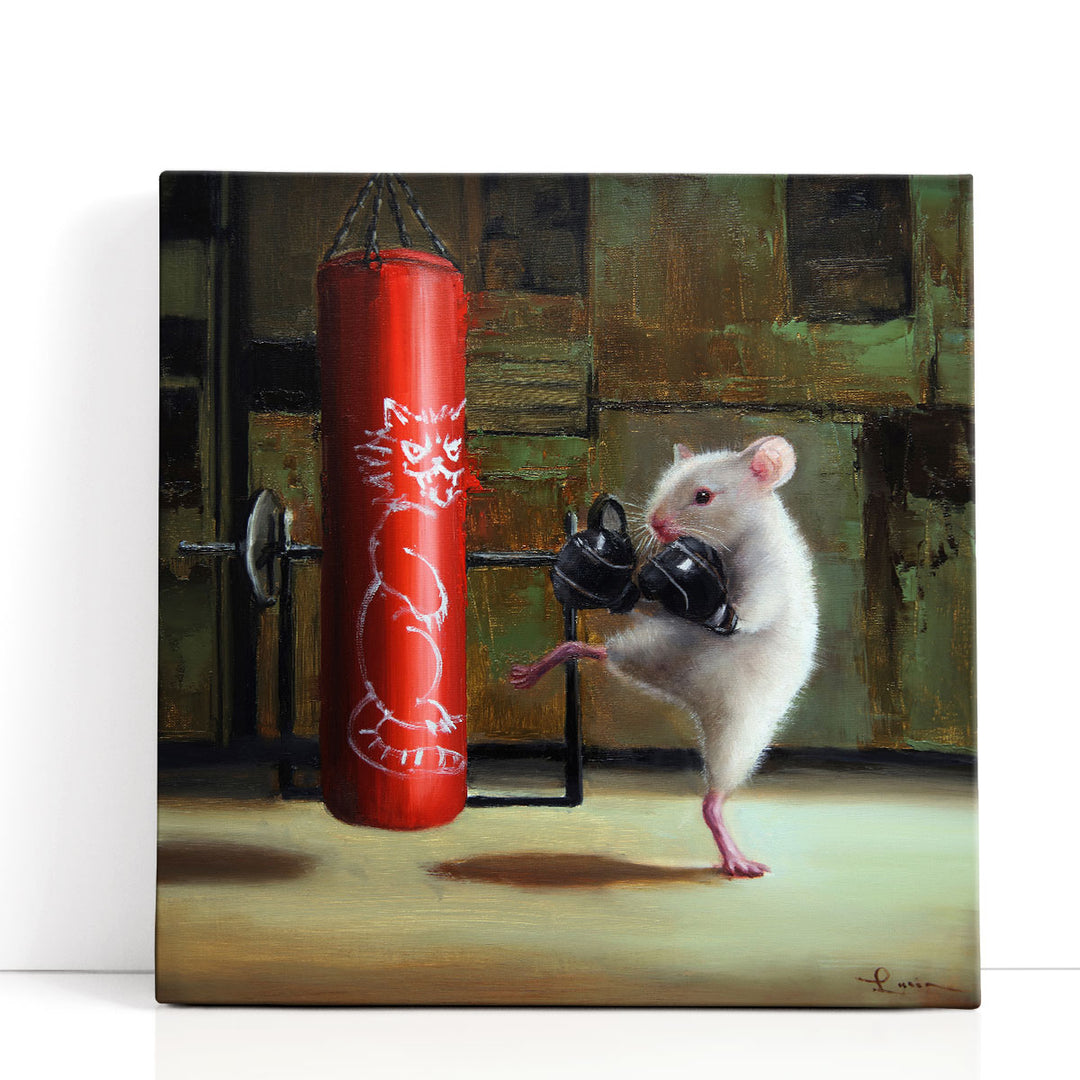 Gym Rat - Canvas Print Wall Art