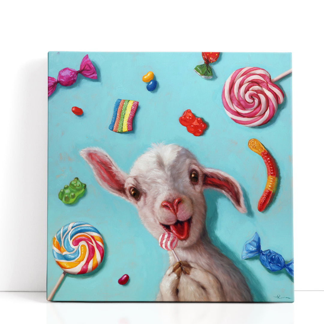 Kid in The Candy Store - Canvas Print Wall Art