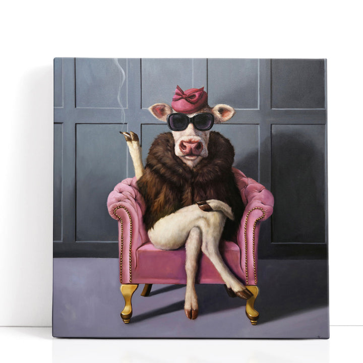 Udder In Law - Canvas Print Wall Art