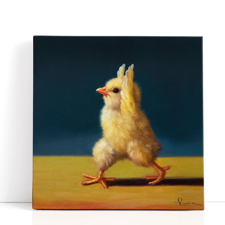 Yoga Chick Warrior 1 - Canvas Print Wall Art
