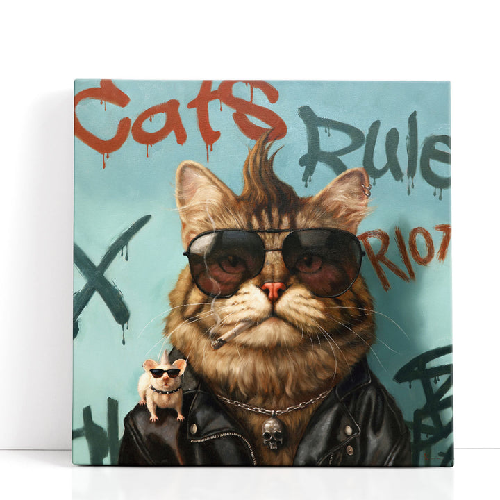 Bad Pussy - Canvas Print Wall Art