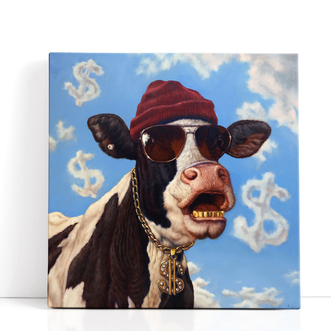 Cash Cow - Canvas Print Wall Art