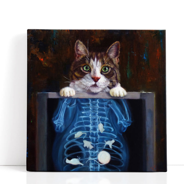 Cat Scan - Canvas Print Wall Art