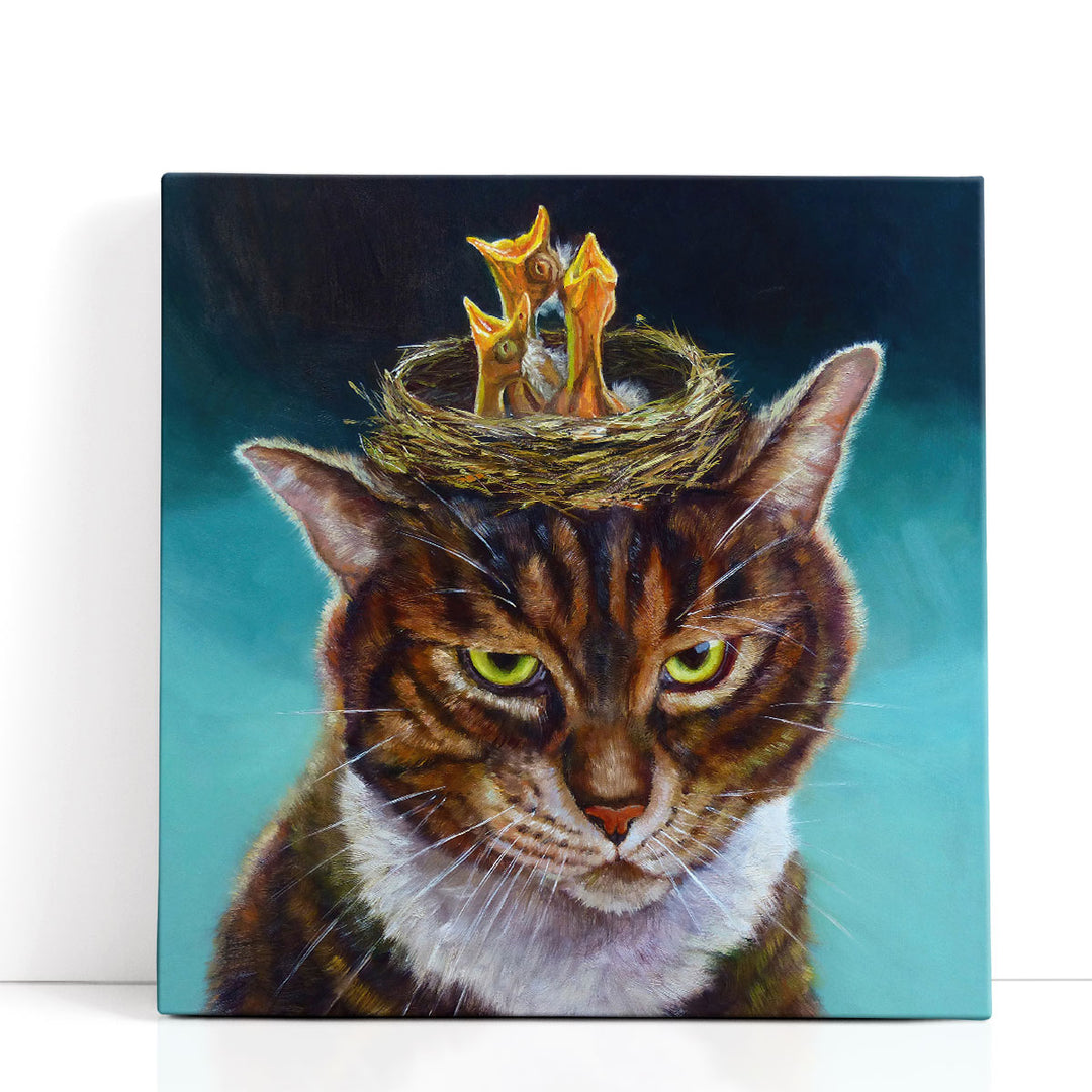 Cheep Toupee - Canvas Print Wall Art