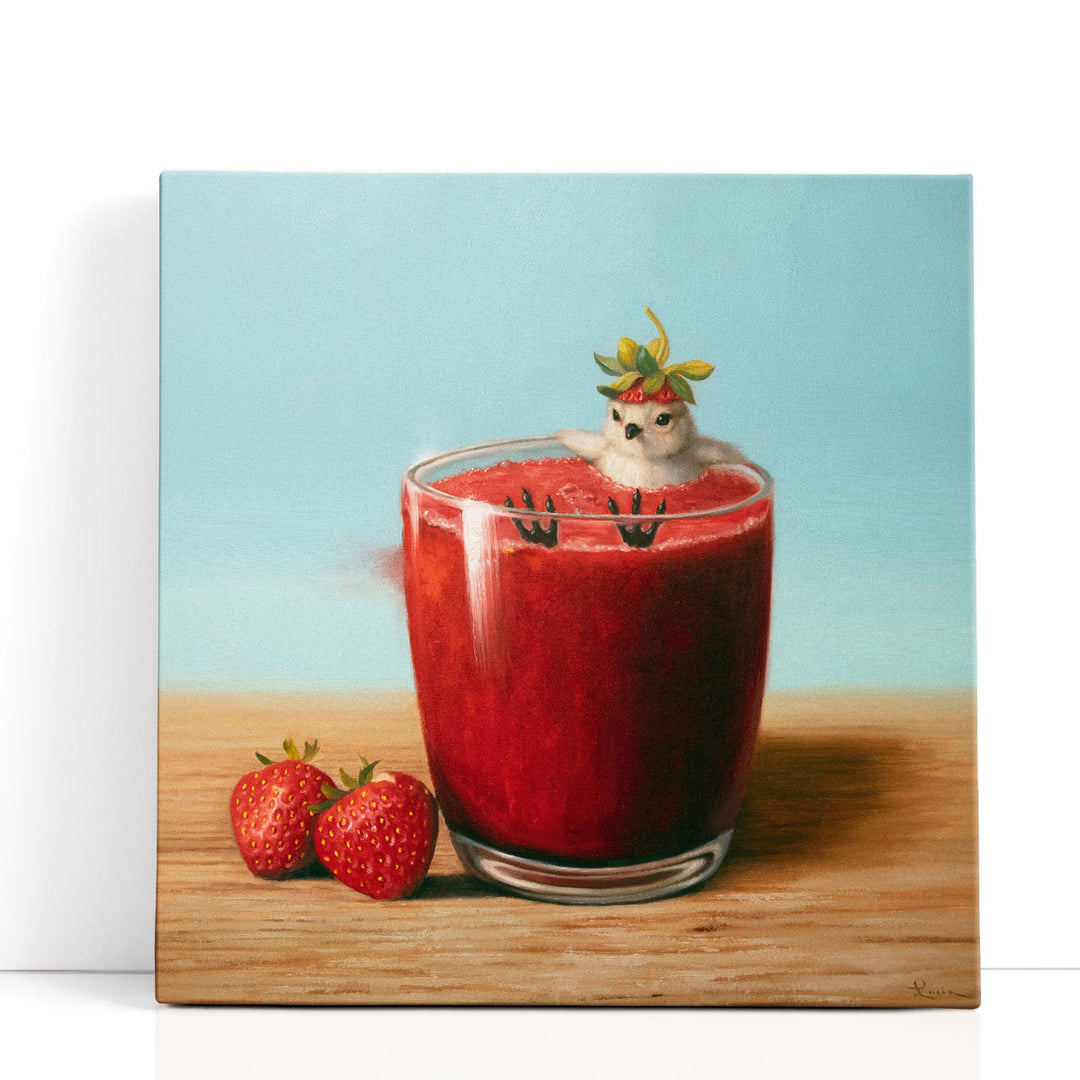 Strawberry Bliss - Canvas Print Wall Art