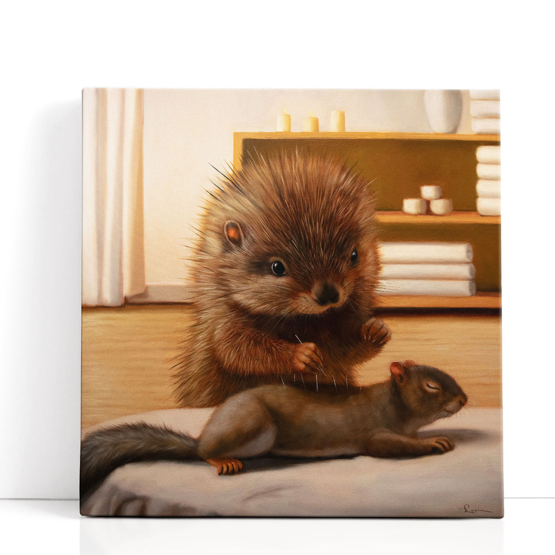 The Acupunturist - Canvas Print Wall Art