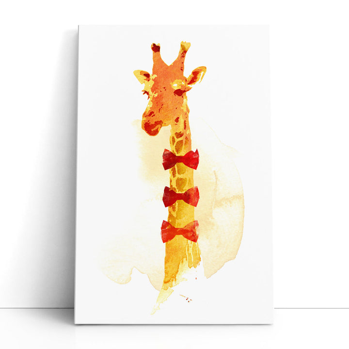 Elegant Giraffe - Canvas Print Wall Art