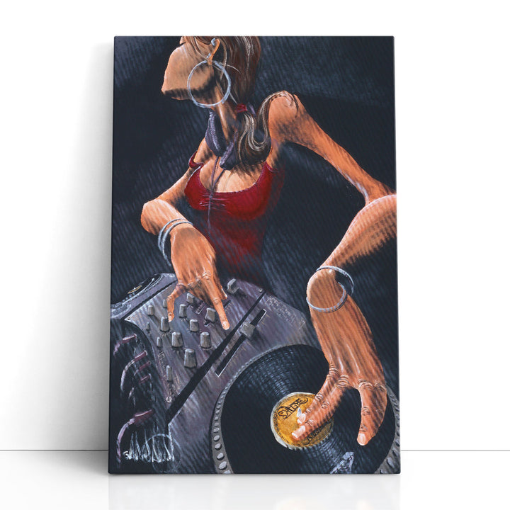 DJ Jewel - Canvas Print Wall Art