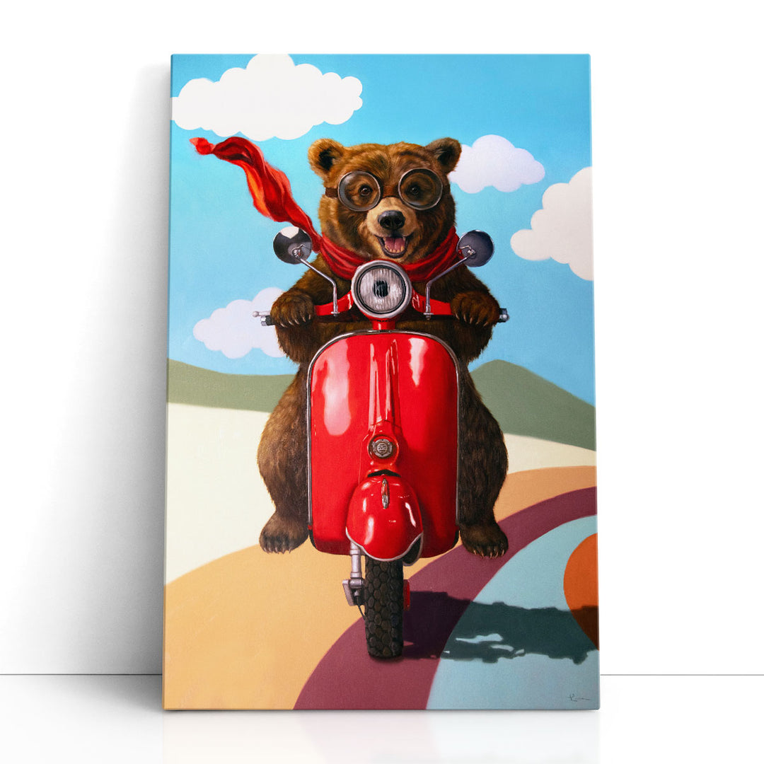 Happy Trails - Canvas Print Wall Art