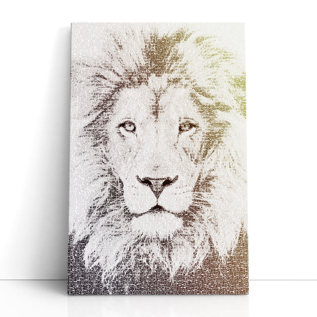 Lion - Canvas Print Wall Art