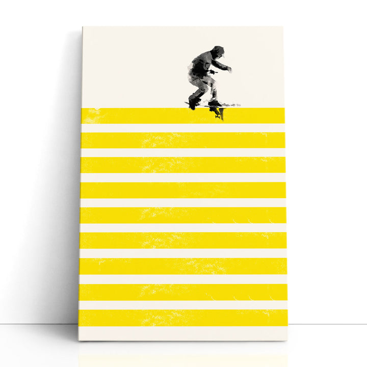Slide In Stripes - Canvas Print Wall Art