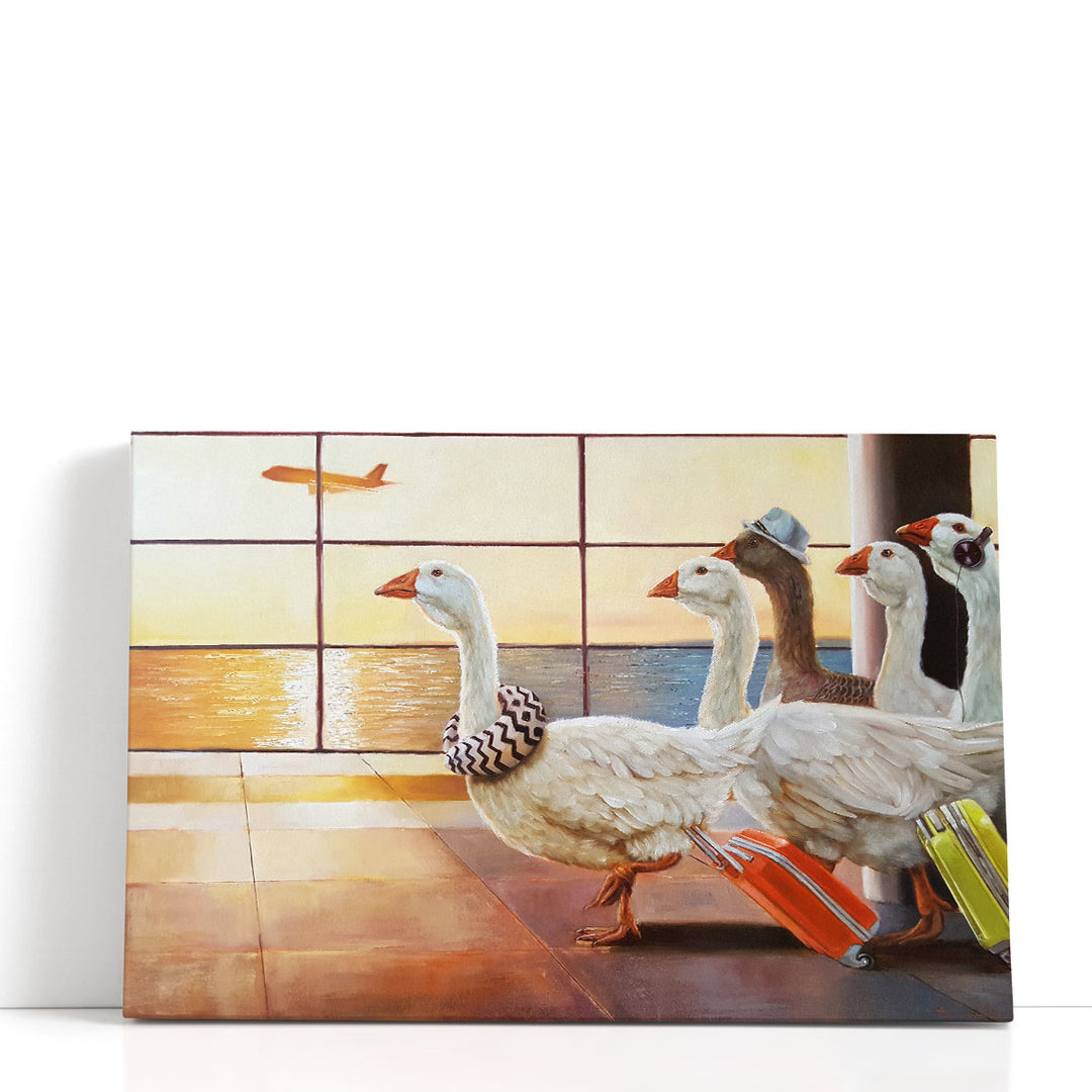 First Class Migration - Canvas Print Wall Art